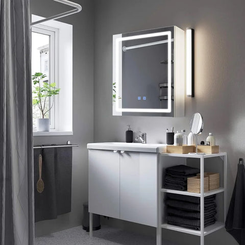 Touch LED Mirror Storage Cabinet