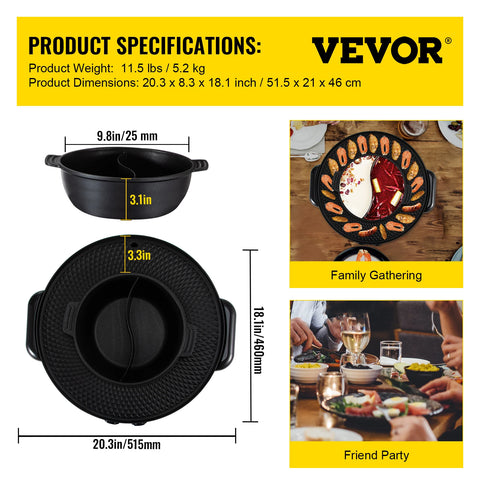 Electric Hot Pot BBQ Griller