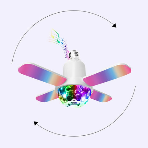 Four Leaf Disco Light Ball