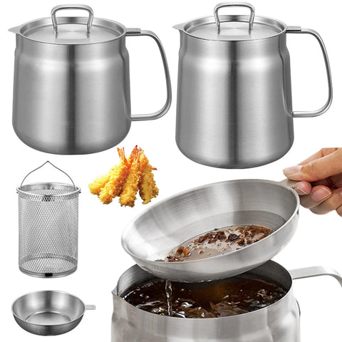 SteelCrisp Fry Pot
