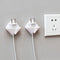 2PCS Wall Adhesive Plug Holder