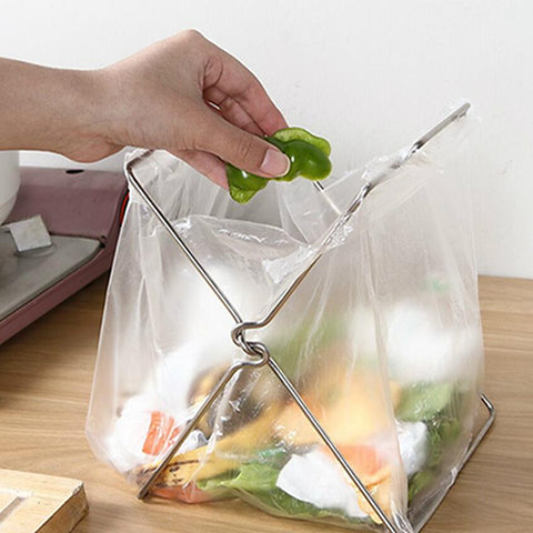Garbage Bag Shelf Rag Rack