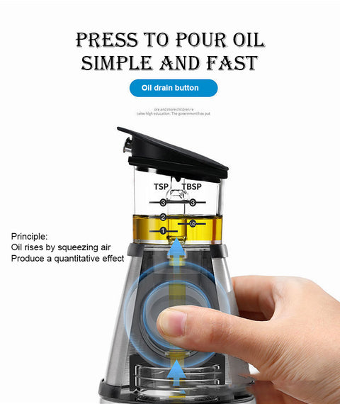 250/500 ML Measuring Oil Bottle