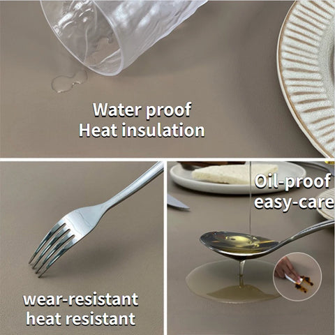 EleganceGuard: Modern Light Luxury Dining Table Mats