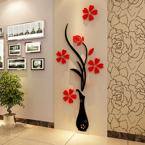 Self-Adhesive Flower Wall Sticker