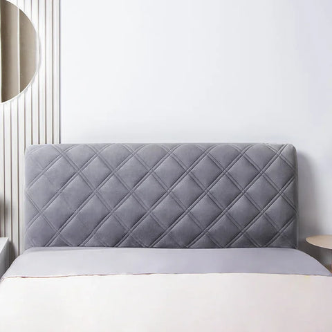 Velvet Soft Bed Headboard Cover