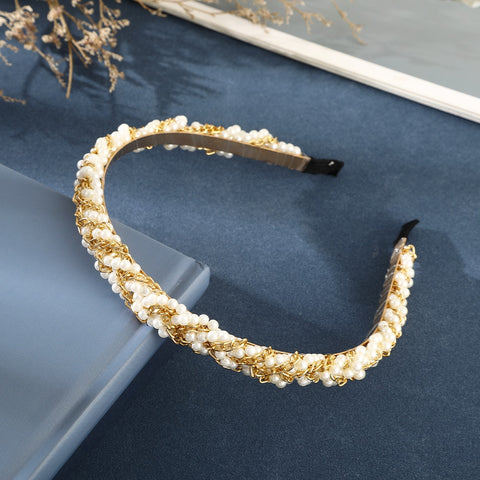 Metal Gold Silver Headband