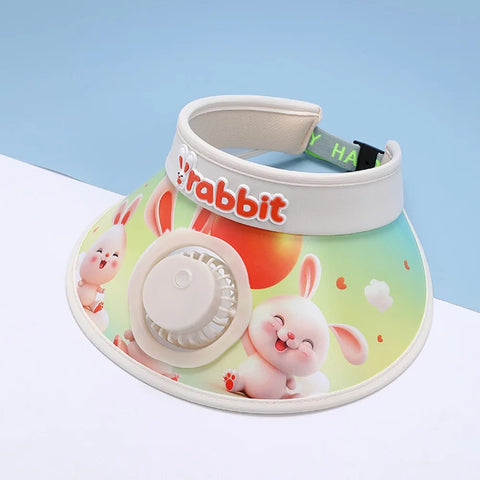 Kid Summer Cooling Fan Hat