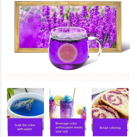 Blue Butterfly Elixir: Pure Thai Clitoria Ternatea Tea