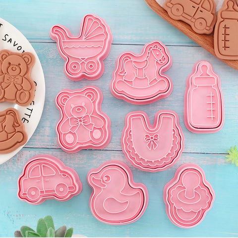 8PCS Babyshower Cookie Cutter