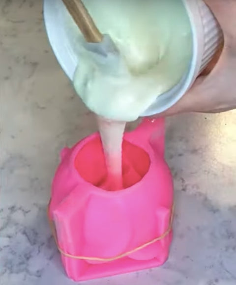 Big Rose Flower Silicone Mould