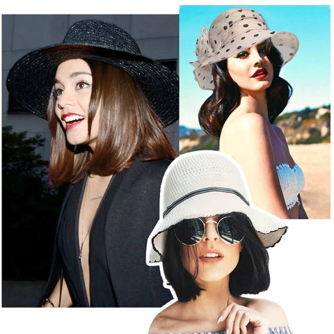 Short to Medium Hair Wig Hat