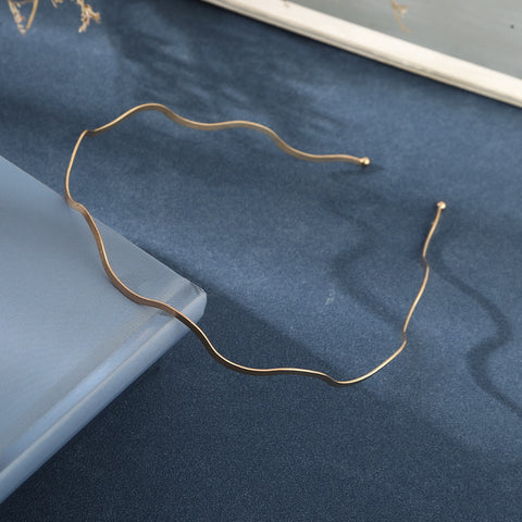 Metal Gold Silver Headband