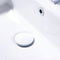 White Sink Drain Stopper