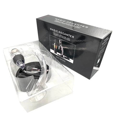 Festive Flow: Wine Aerator Decanter Set