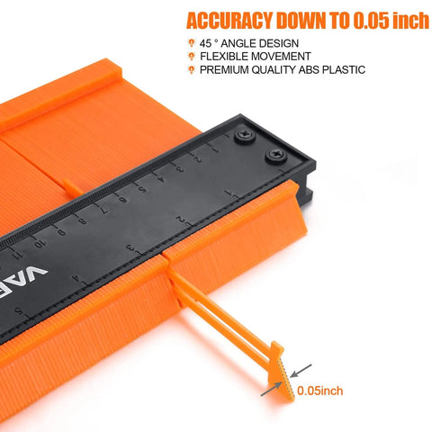 Contour Gauge Lock Ruler