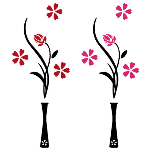 Self-Adhesive Flower Wall Sticker
