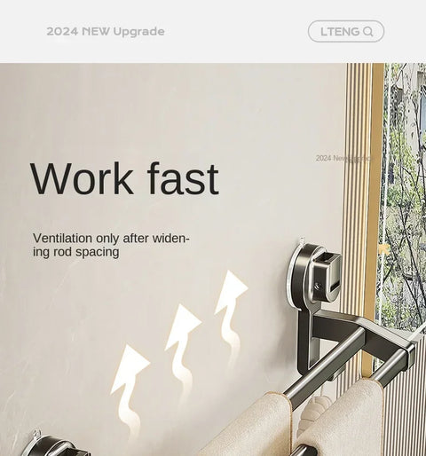 SnapTight Towel Rail