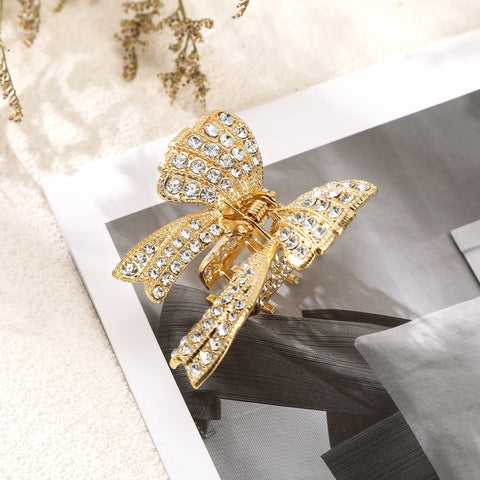 Rhinestone Metal Hair Claw