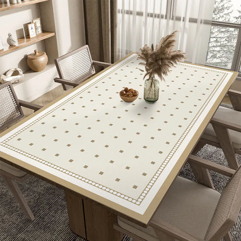 Athena's Charm: Waterproof Table Mat