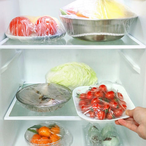 100PCS Food-grade Reusable Food Covers