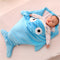 Baby Shark Wrap Sleeping Blanket