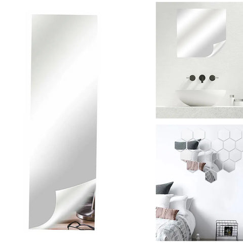 50x200cm Mirror Wall Sticker