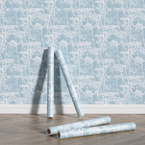 Blue Trees Peel And Stick Wallpaper