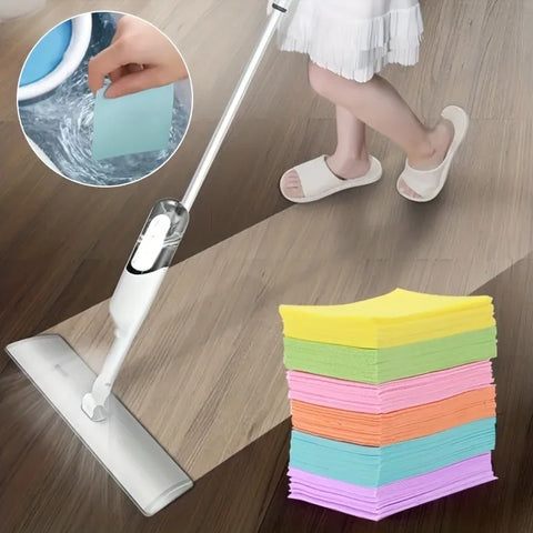 60PCS/Set Mopping Floor Toilet Cleaning Sheets