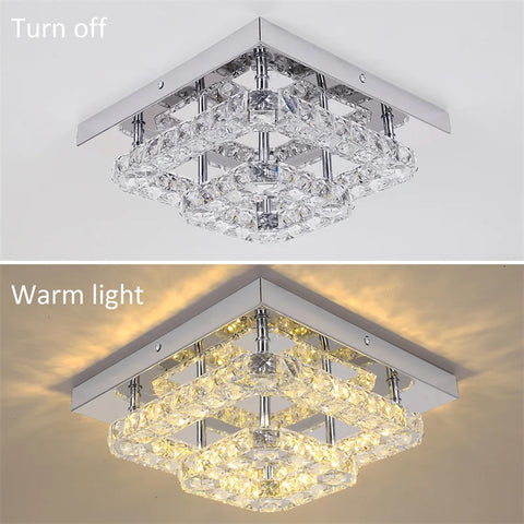 AstraGlow Crystal Chandelier