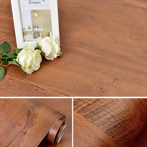 Self Adhesive Wood Wallpaper Sticker