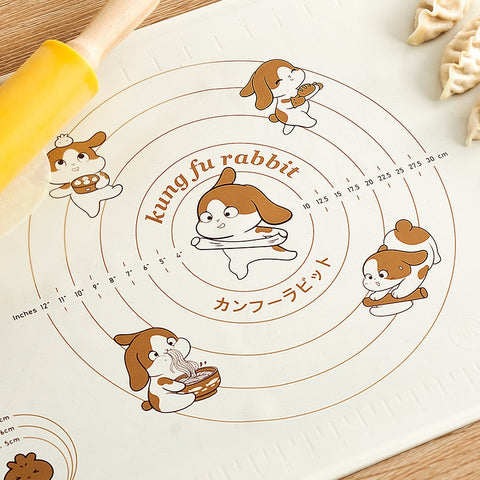 Cartoon Silicone Kneading Mat