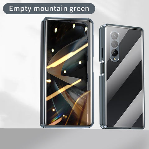 Alloy Metal Frame Full Cover Phone Protector For Samsung Galaxy Z Fold