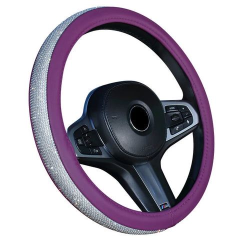 Rhinestones Steering Wheel Cover