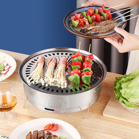 Portable BBQ Grill Tray