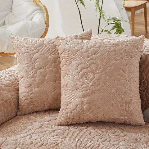 New Plush Sofa Cushion Cover