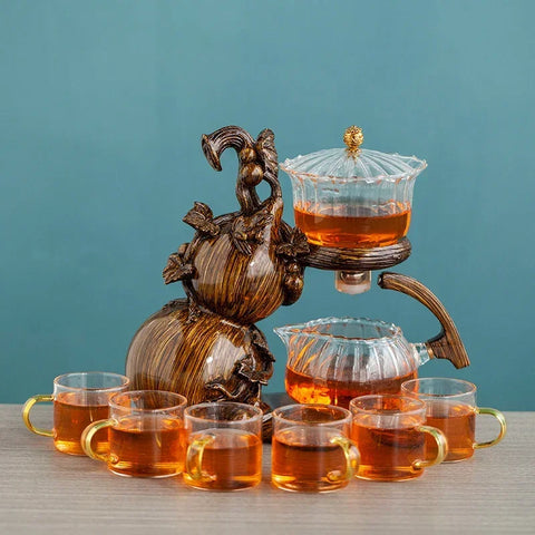 Ancient Harmony: Ming Dynasty Tea Set