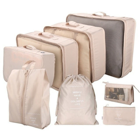 8PCS/Set Waterproof Organizer Bags