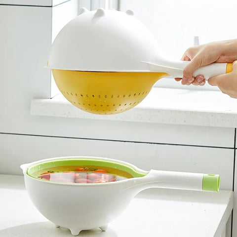 Rotatable Drainer Colander