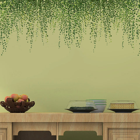 Green Leaves Wall Sticker