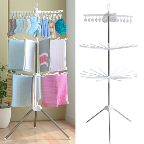 Foldable Clothes Drying Stand