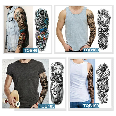 Big Arm Sleeve Tattoo