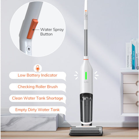 Cordless Wet Dry Self-Cleaning Smart Vacuum Mop Cleaner