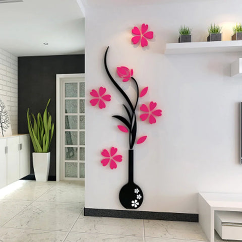 Self-Adhesive Flower Wall Sticker
