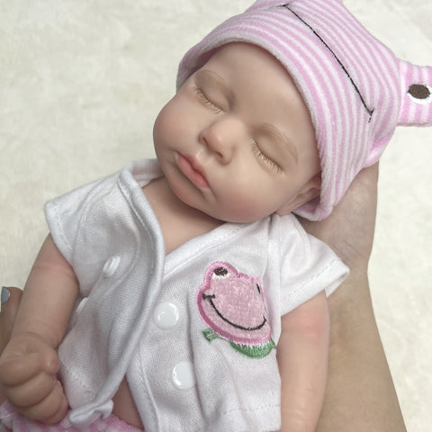 33cm 13inch Full Body Soft Solid Silicone Baby Doll