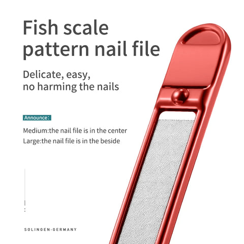 Stainless Steel Curved Blade Nail Clippers