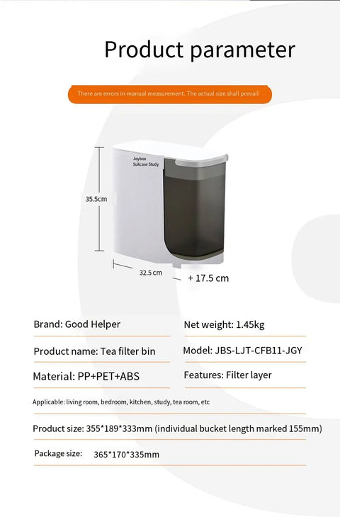DualFlow Waste Bin