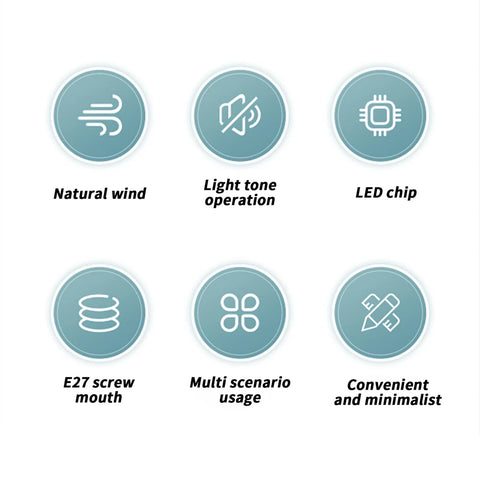 Screw Socket Fan Light