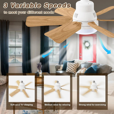 SoffittoGlow E27 Fan Light