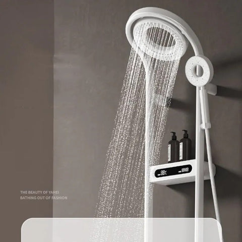 Digital Display Rainfall Shower